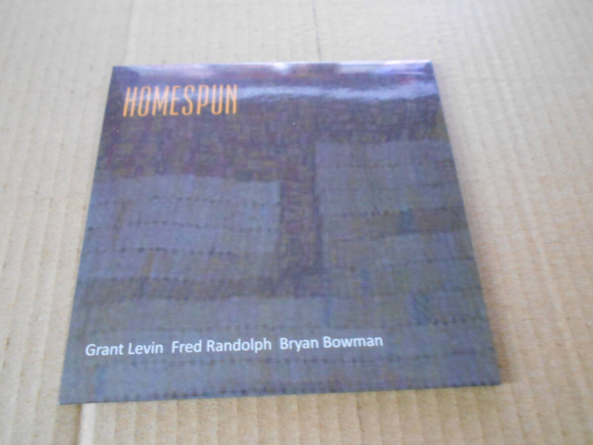 ●【CD】「デジパック」HOMESPUN Grant Levin(p) ピアノトリオ 輸入盤 USA 同梱歓迎 送料185円拍卖