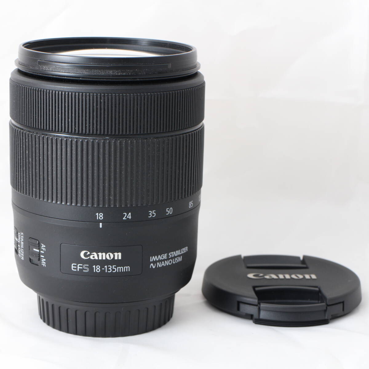 ☆良品☆ Canon 標準ズームレンズ EF-S18-135mm F3.5-5.6 IS USM EF-S18-135ISUSM APS-C対応 キヤノン #3611拍卖