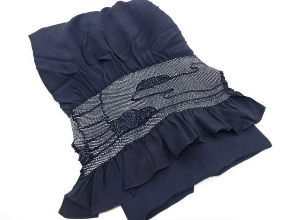 ys7398513; 宗sou 絞り ヱ霞に竹笹模様 男物兵児帯【着】拍卖