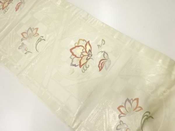 ys7397264; 宗sou 唐花模様織出し名古屋帯【着】拍卖