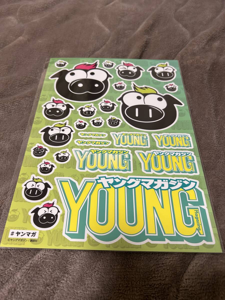 ヤングマガジン ステッカー(非売品)懸賞当選品 拍卖