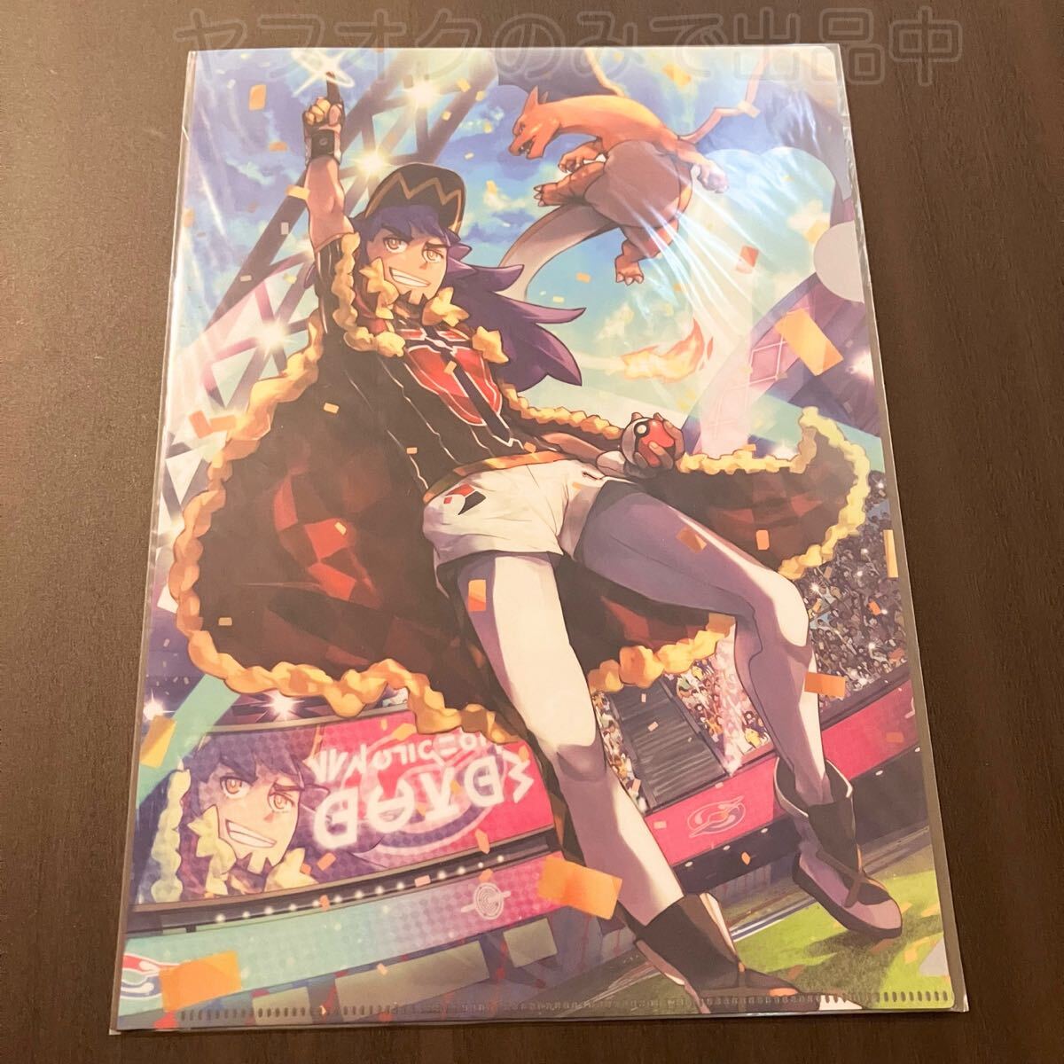 ポケモンセンター A4クリアファイル ソード・シールド チャンピオン ダンデ 2019年拍卖