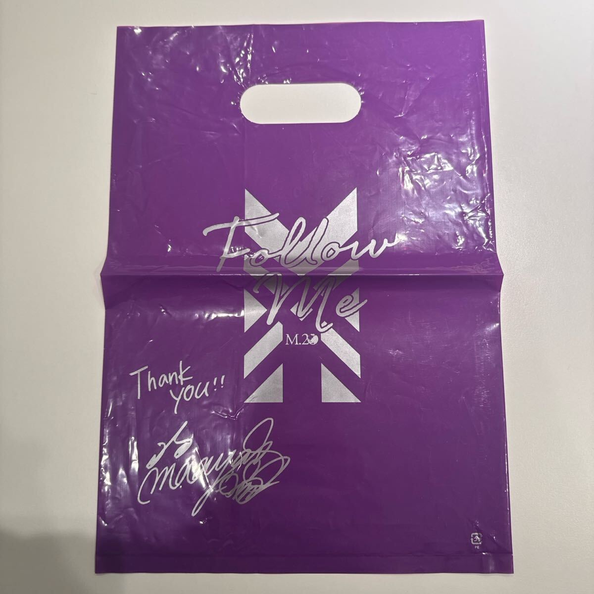 【非売品】坂本真綾 20周年記念LIVE FOLLOW ME at さいたまスーパーアリーナ 物販購入特典ショッパー|ビニールバック拍卖