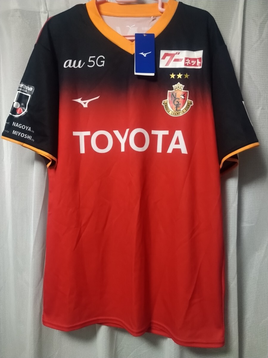 未使用紙タグ付き 名古屋グランパスエイト 2020シーズンユニフォーム レプリカユニフォーム Jリーグ TOYOTA DENSO 豊田拍卖