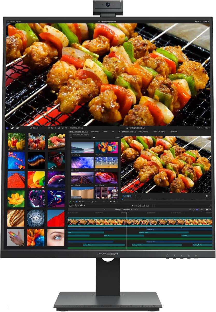 INNOCN|28C1Q - 27.6インチ モニター WQHD ヂュエルモニター 16:18シームレスデュアルスクリーン拍卖