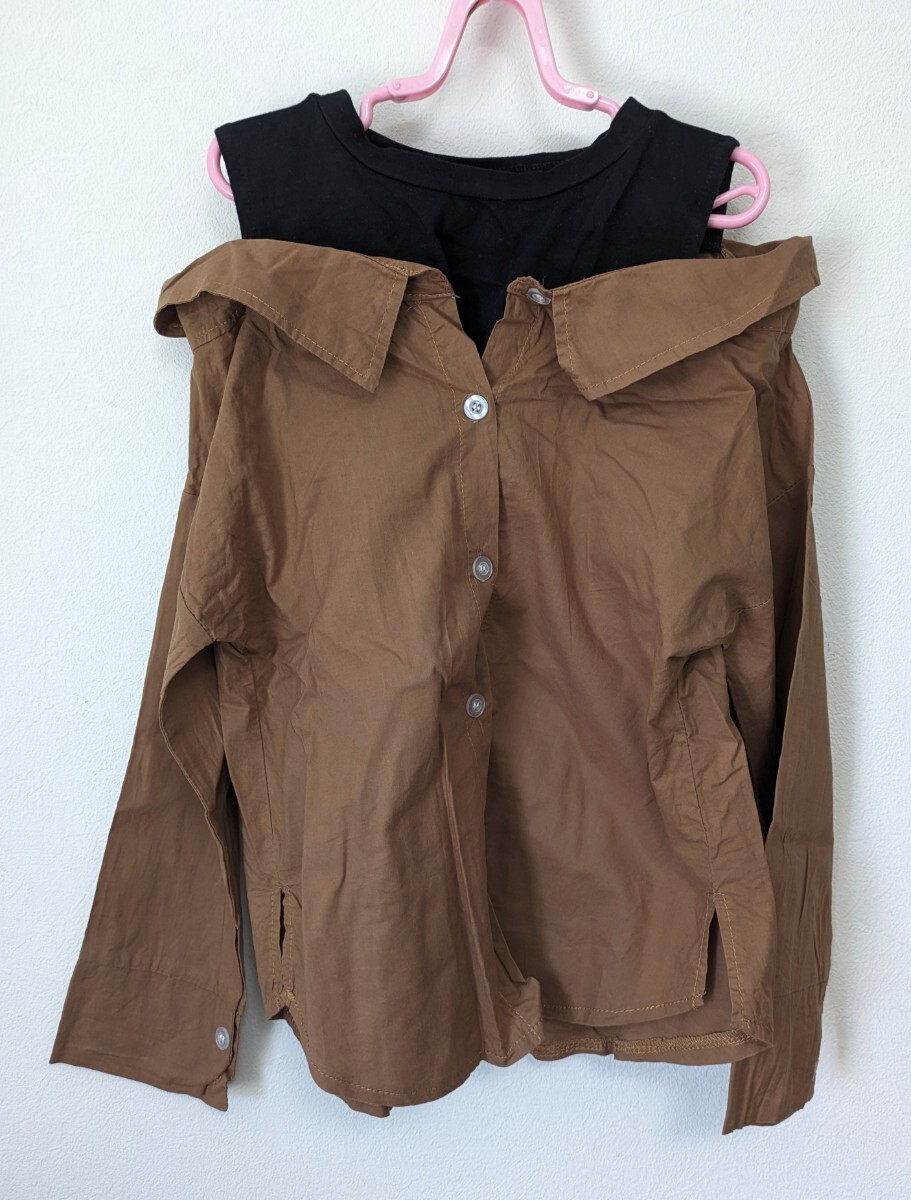 yhs130【130】長袖 ブラウス シアーシャツ拍卖