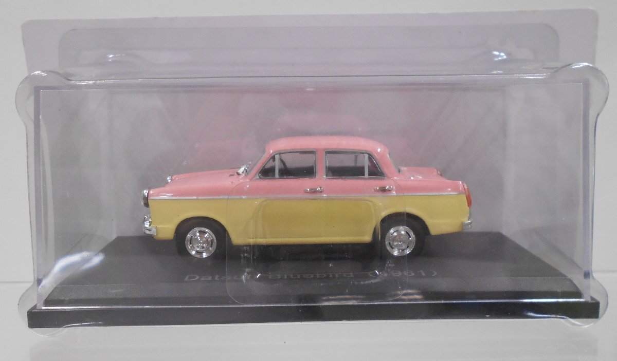 アシェット 国産名車コレクション 1/43 Datsun Bluebird 1961 ダットサン ブルーバード ミニカー 未開封品 【チ494】拍卖