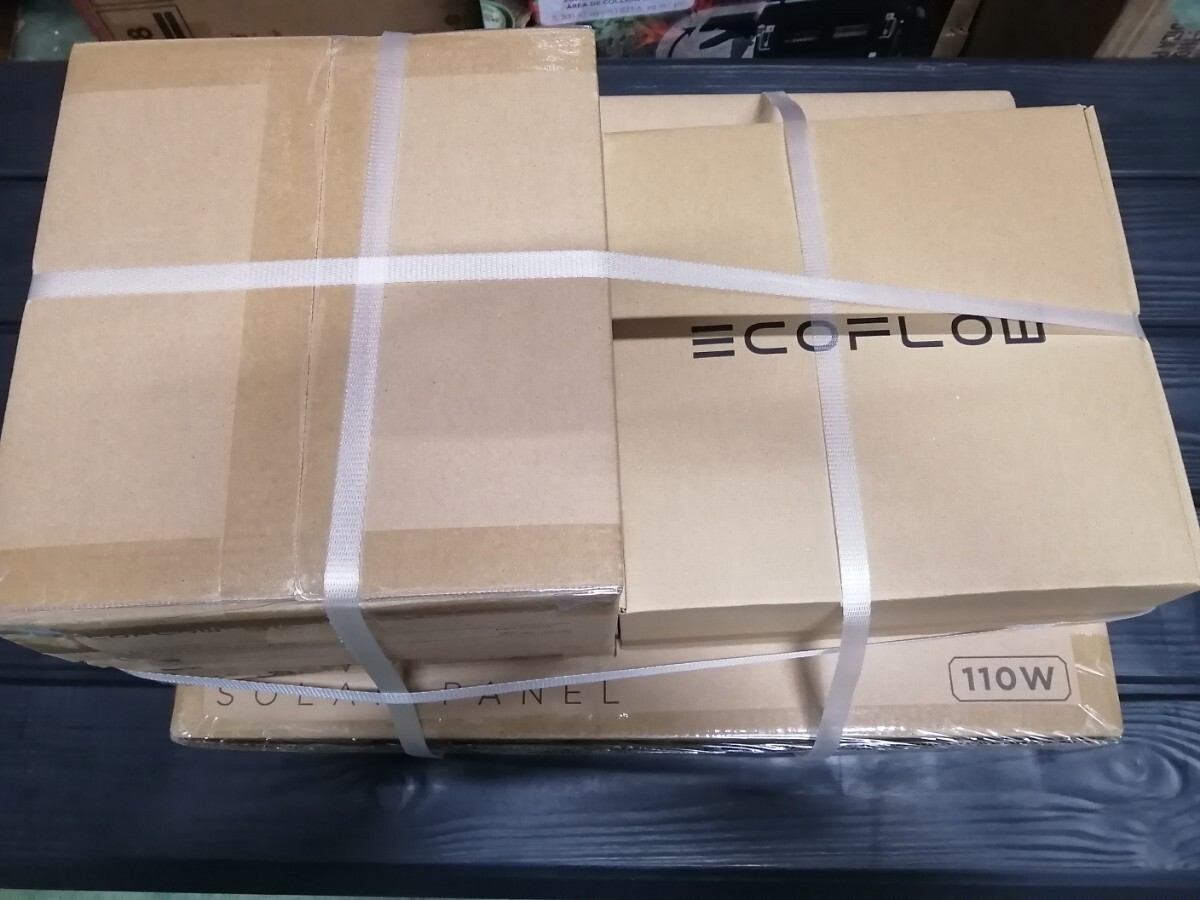 ECOFLOW RIVER2 110Wソーラーパネルセット 収納バック付き拍卖