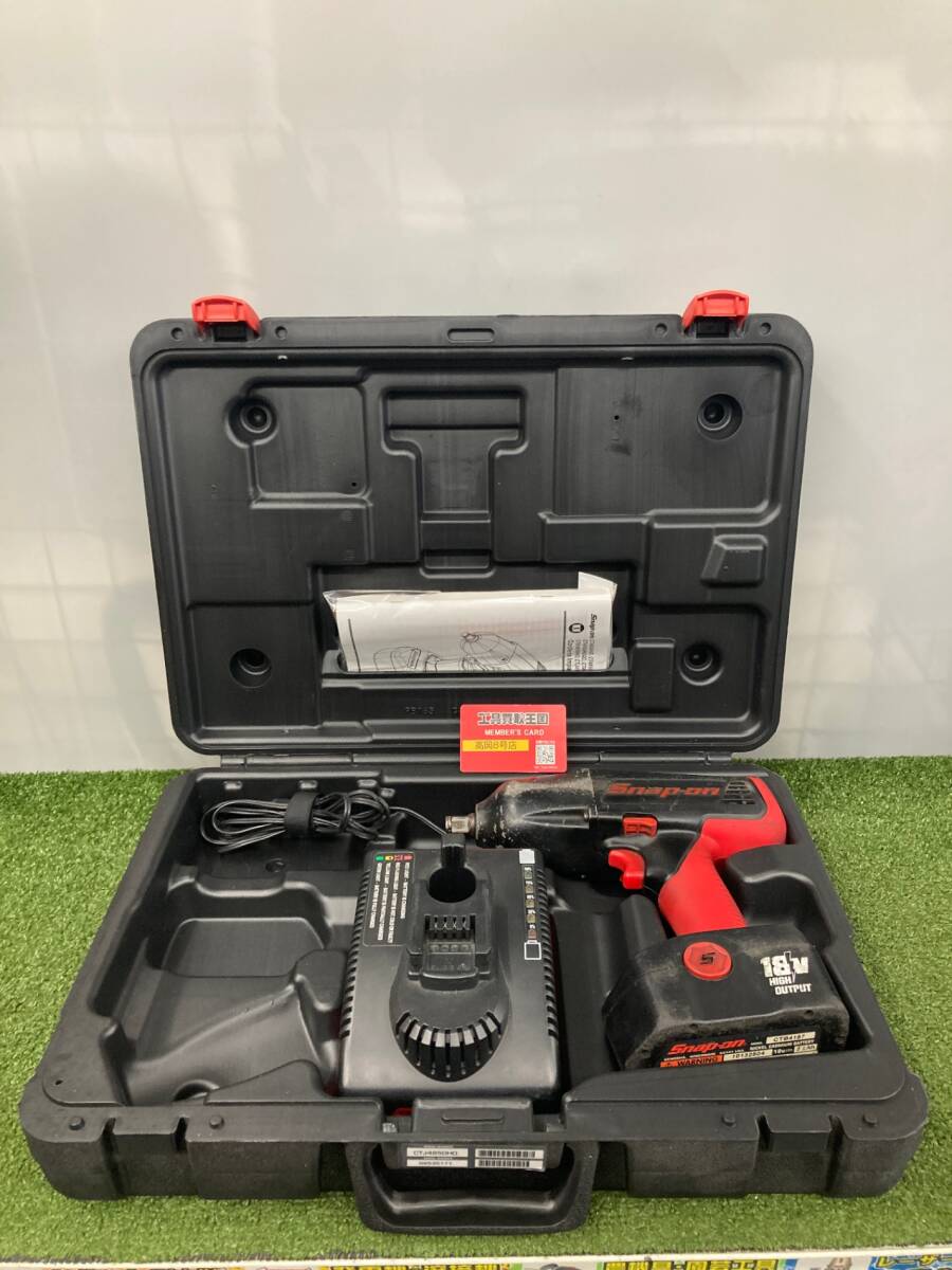 【中古品】【0926】Snap-on スナップオン コードレスインパクトレンチ CT4850 IT4RKZPTS6ZY拍卖