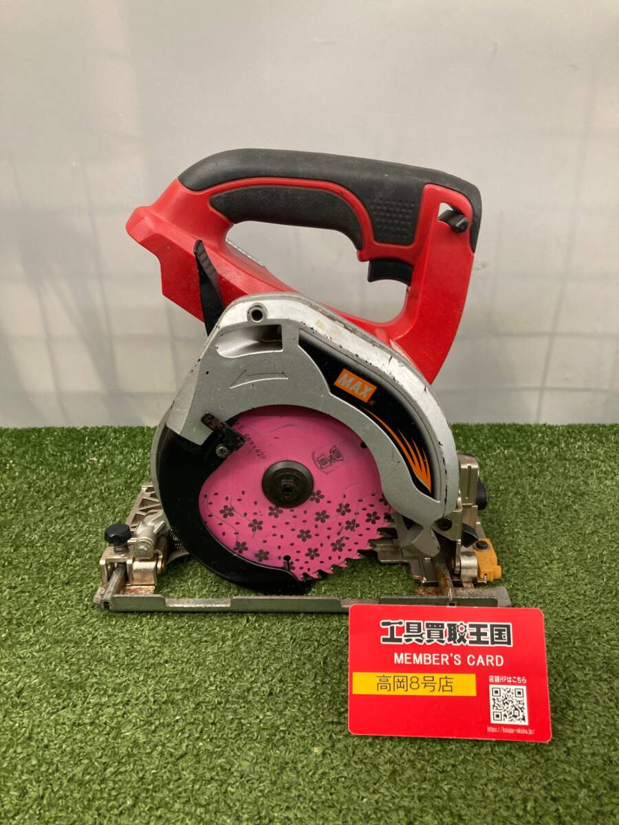 【中古品】【0926】★MAX(マックス) 125㎜14.4v充電式丸のこ(本体のみ) PJ-CS51 IT37IWYW7S9C拍卖