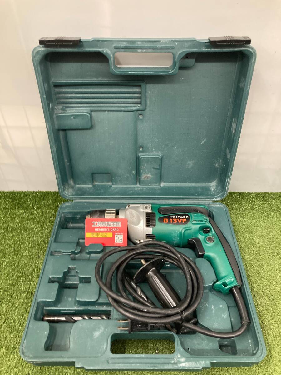 【中古品】【0926】★HiKOKI(日立工機) 13㎜変速ドリル D13VF ITSU89MJ33YI拍卖