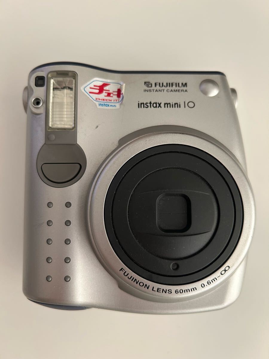 初代チェキ FUJIFILM instax mini10 チェキ インスタントカメラ ミニ 富士フィルム インスタックス cheki mini フィルムカメラ 動作未確認拍卖