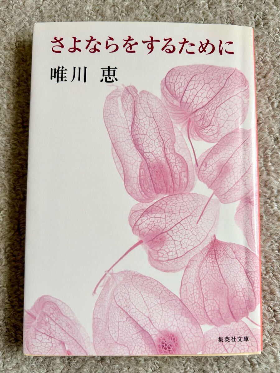 即決 送料無料 唯川恵 さよならをするために 集英社文庫拍卖