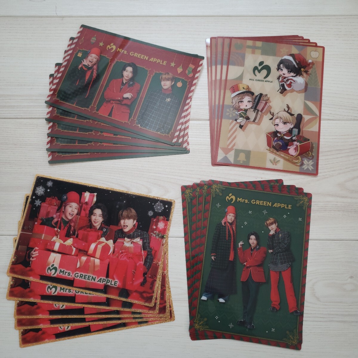 Mrs. GREEN APPLE ミセス ローソン LAWSON 非売品 ミセスグリーンアップル ビジュアルシート ミセス拍卖