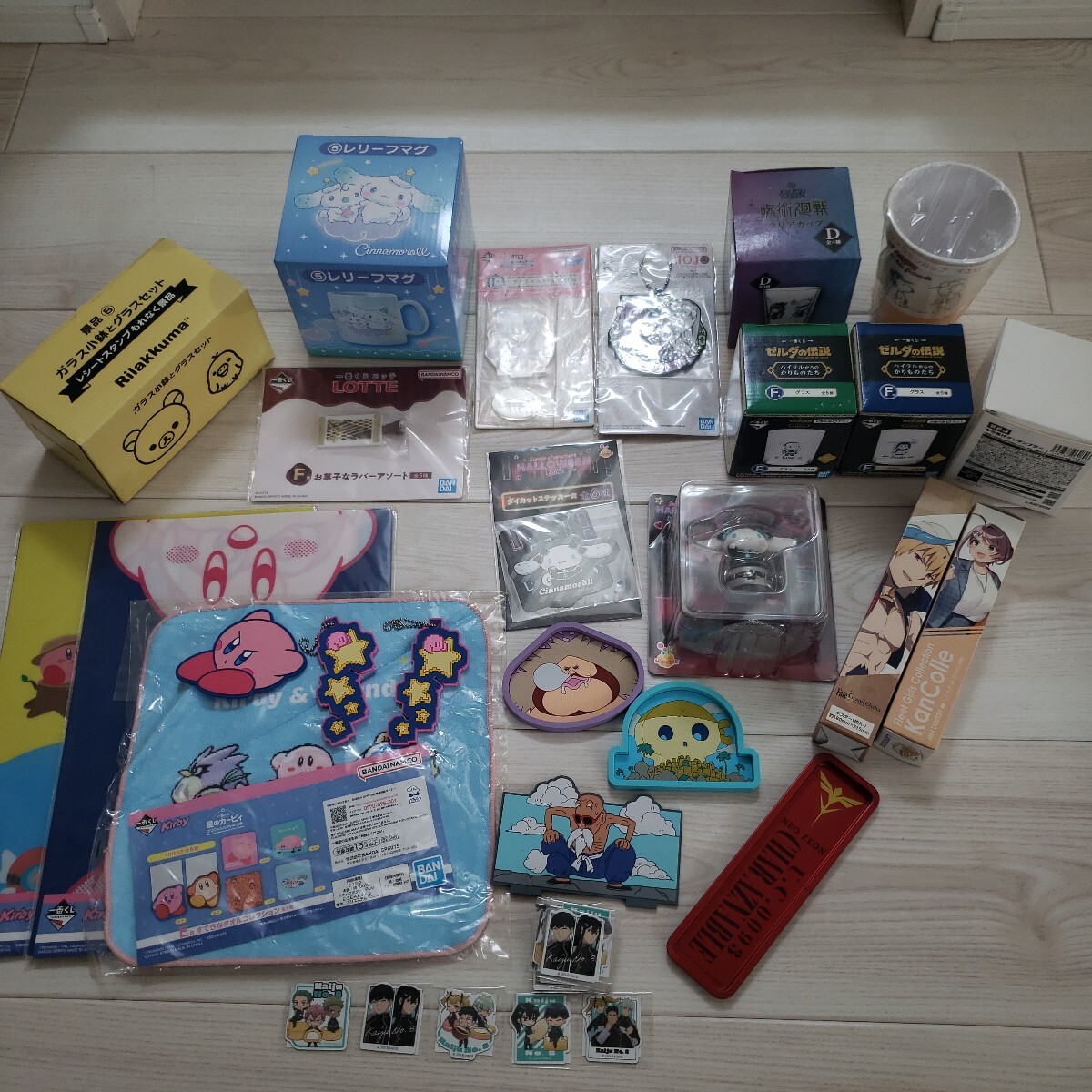 1番くじ アソート まとめ売り カービィ 怪獣8号 シナモロール ゼルダの伝説 その他 グッズ拍卖