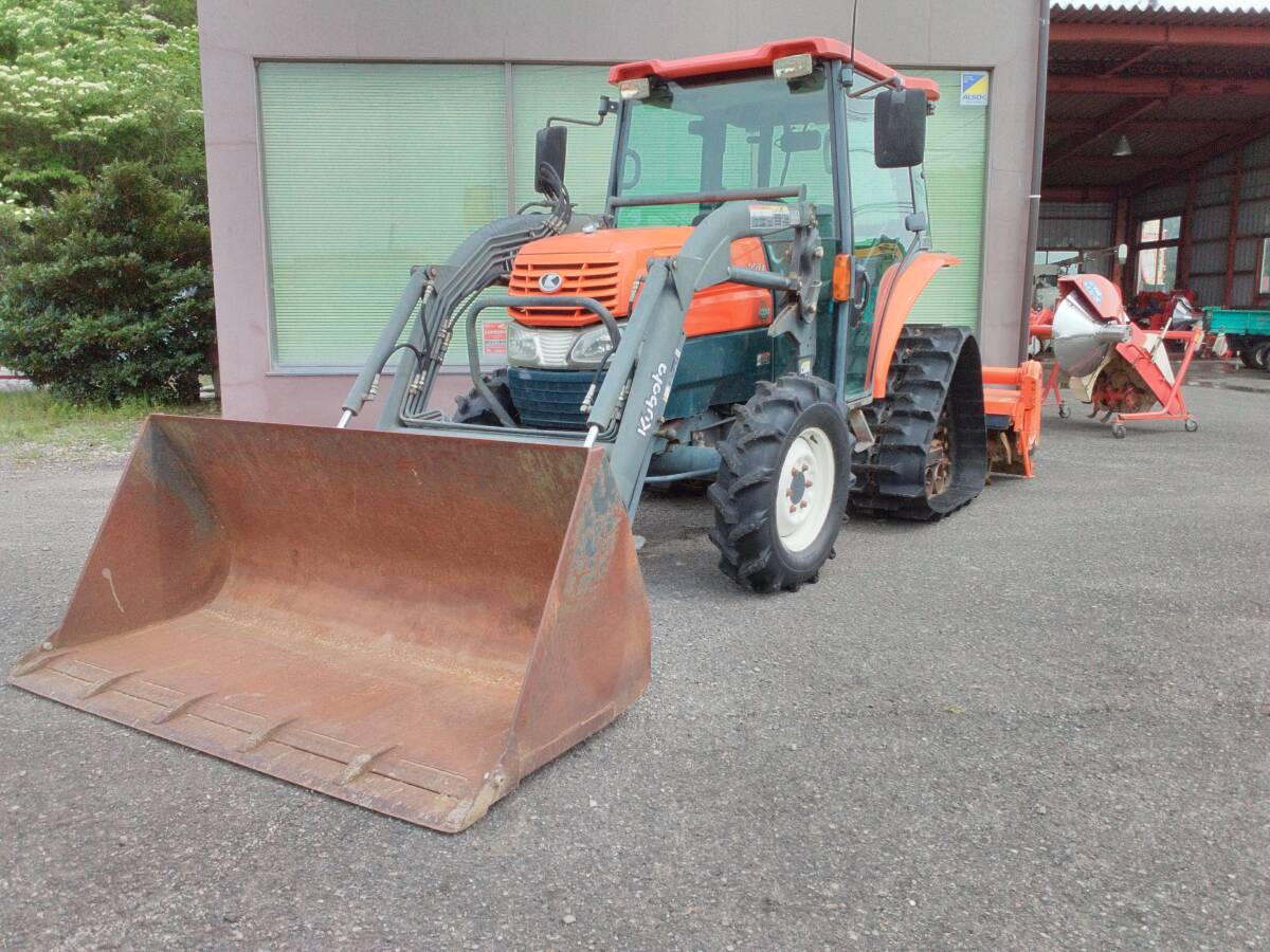 年末セール 栃木 クボタ トラクター KL270 27馬力 2009時間 フロントローダー エアコン ロータリー 堆肥 店頭販売 農機具市場 那須塩原店拍卖