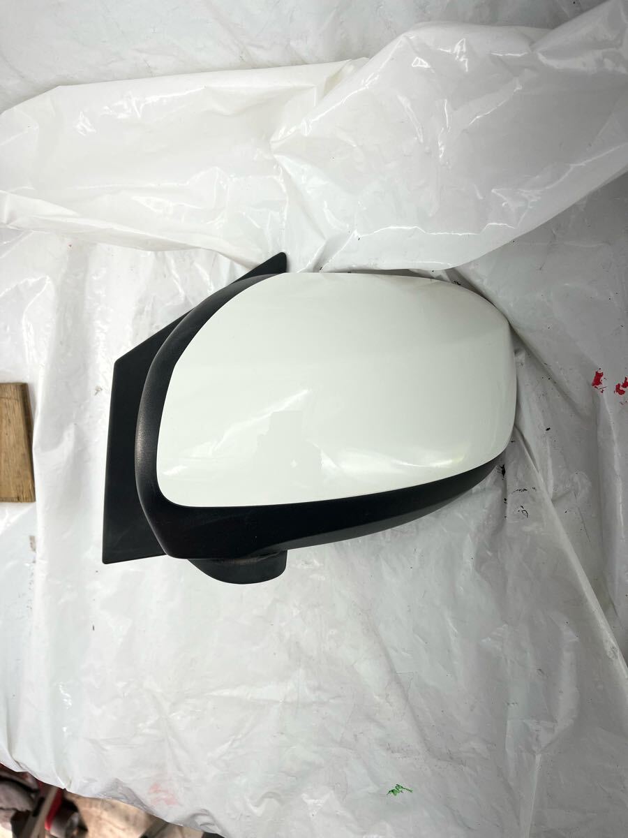 i5.18 綺麗 ミライース LA300S LA310 左 ドア サイド ミラー W09 白 ホワイト 7ピン 25年 左側 助手席側拍卖
