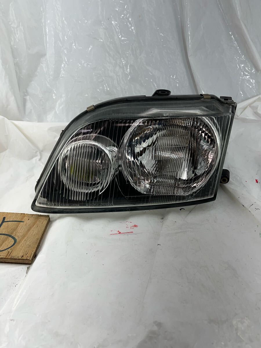 i5.36 ステージア WGC34 左 ヘッドランプ ヘッドライト DS0 100-66230 左側 助手席側 左ヘッドライト 左ヘッドライト 拍卖