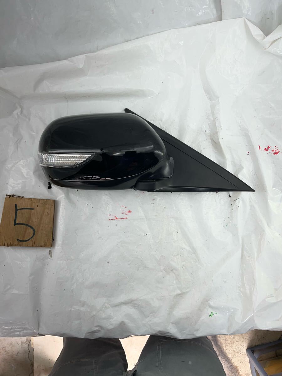 i5.42 綺麗 インプレッサ 21年 GE7 32J ブラック 右サイドミラー 黒 7ピン ドアミラー 右側運転席側拍卖