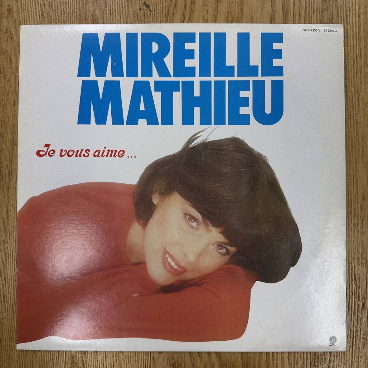 ★・ Pop LP / Mireille Mathieu(ミレイユ・マチュー) - Je Vous Aime... / SUX-220-V / ZD052267拍卖