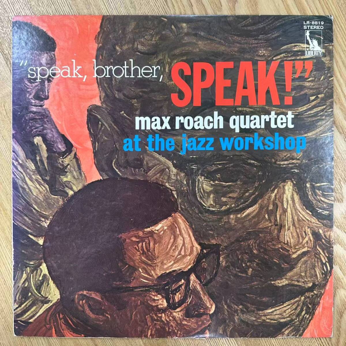 ★・赤盤 Jazz LP / ジャズ Max Roach Quartet - Speak, Brother, Speak! / Liberty - LR-8819 / ZD052380拍卖