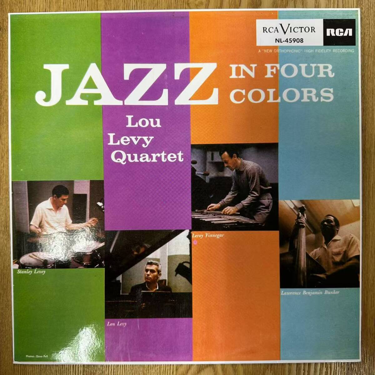 ★・美品 Jazz LP / ジャズ ルー・レヴィLou Levy Quartet - Jazz In Four Colors / RCA Victor - NL-45908 / ZD052415拍卖