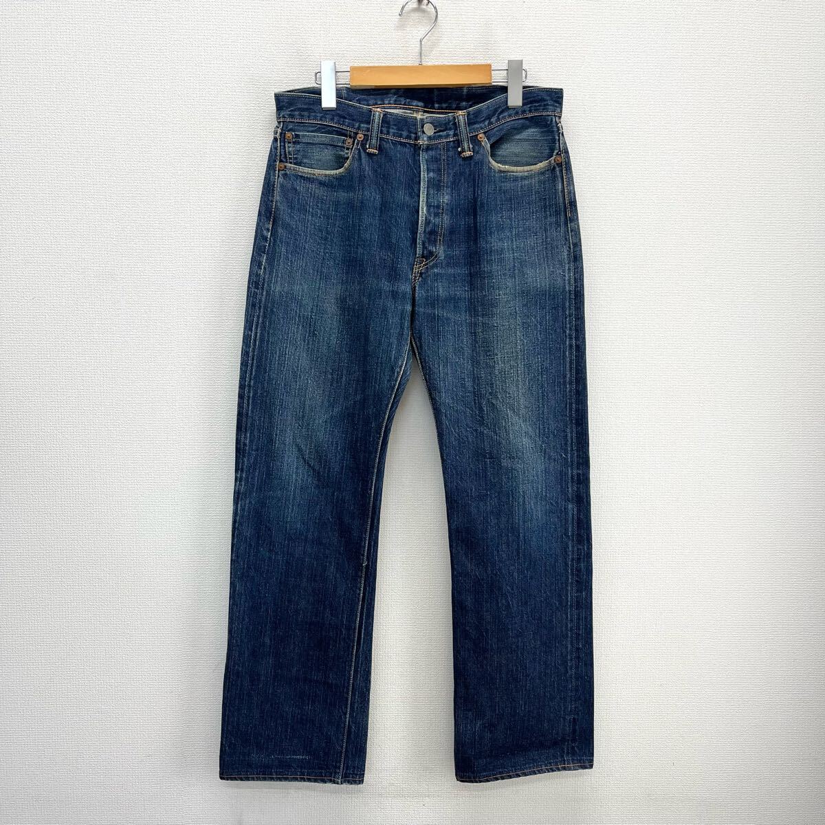 R.J.B アールジェイビー THE FLAT HEAD フラットヘッド D101 デニムパンツ ジーンズ 13.5oz 32 10124374拍卖
