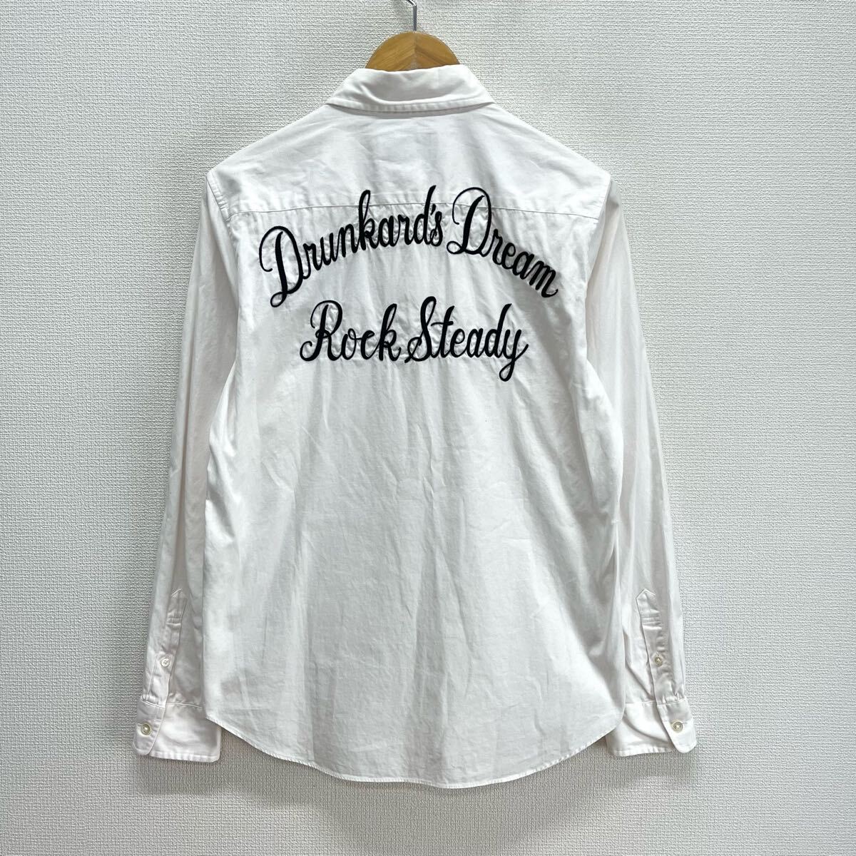 WACKO MARIA ワコマリア WMR-OX-03 ボタンダウンシャツ BD ロゴ バック刺繍 オックスフォード S 10126140拍卖