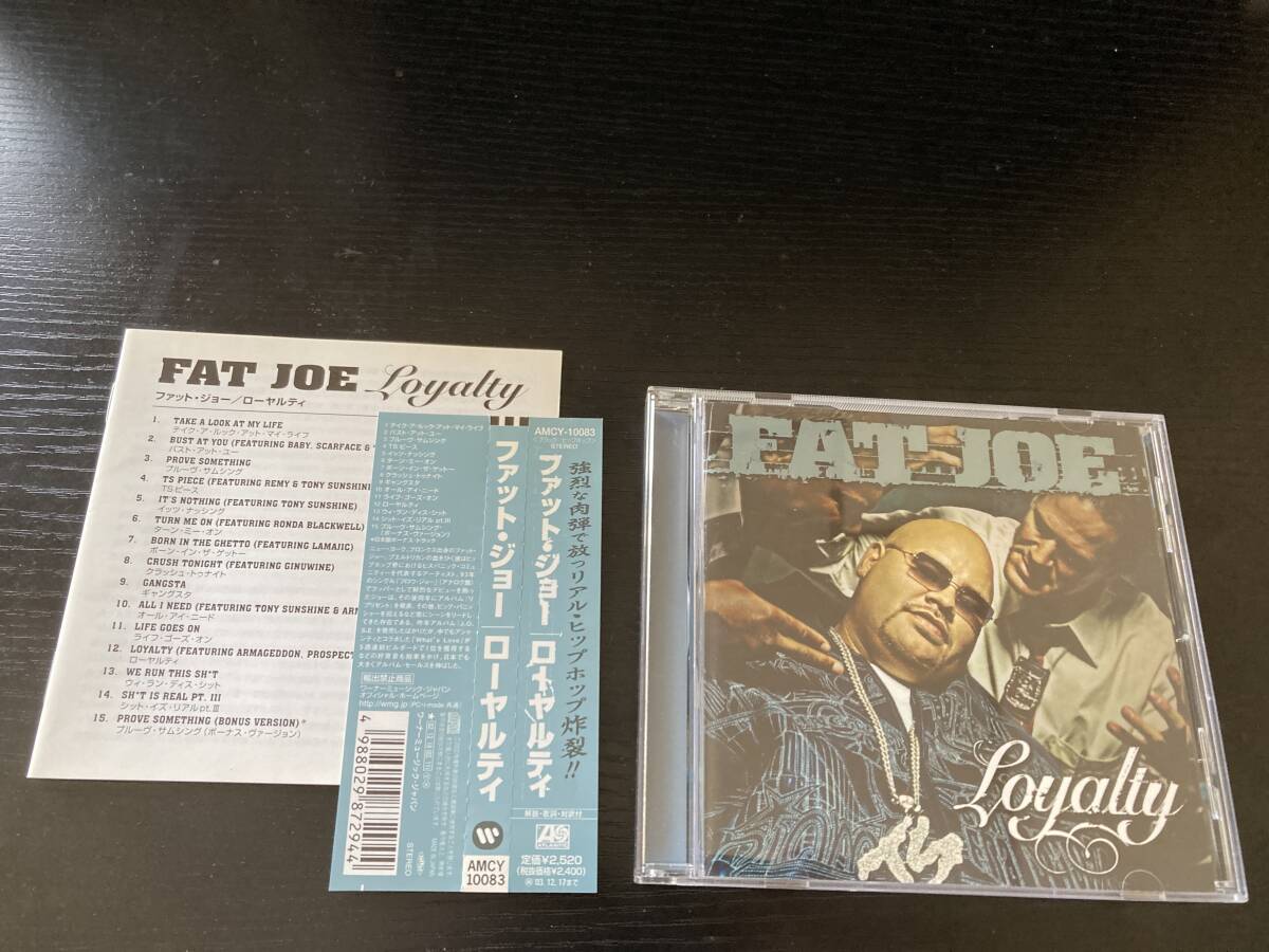 FAT JOE Loyalty 国内盤CD hiphop拍卖