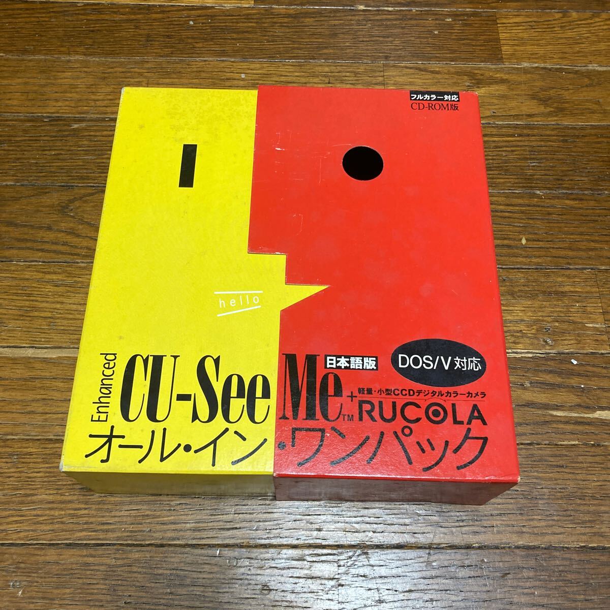 MACNICA DOS/V対応 Enhanced CU-SeeMe フルカラー対応・CD-ROM版 オール・イン ワンパック拍卖