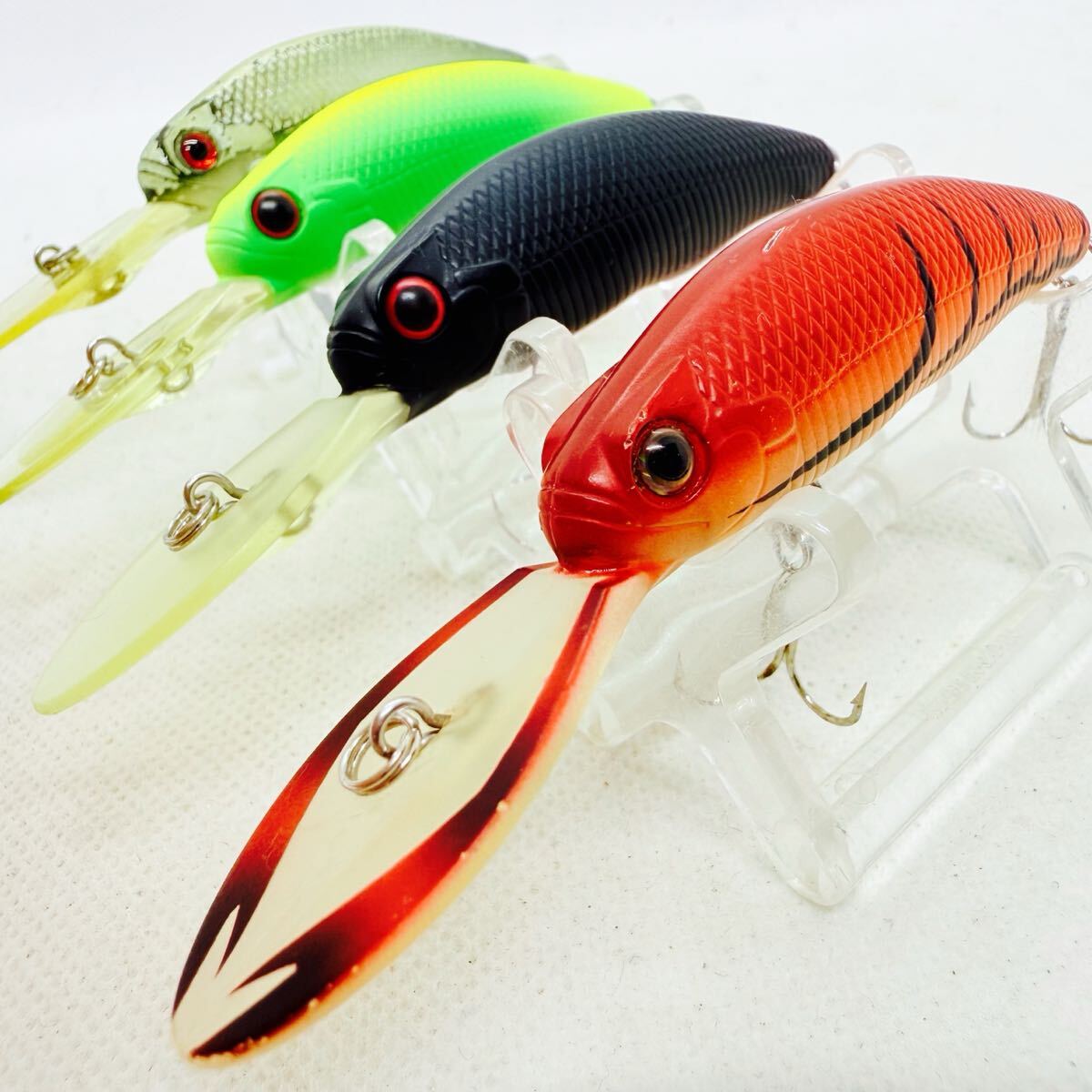 送料無料『エバーグリーン CCプレデター 4個セット』EVERGREEN C.C.PREDATOR ミノー シャッド プレデター ルアーセット拍卖