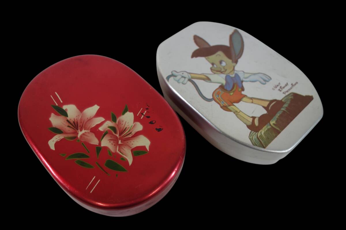 昭和レトロ アルミ製弁当箱 2個セット 1960〜1970年代 KSN705拍卖