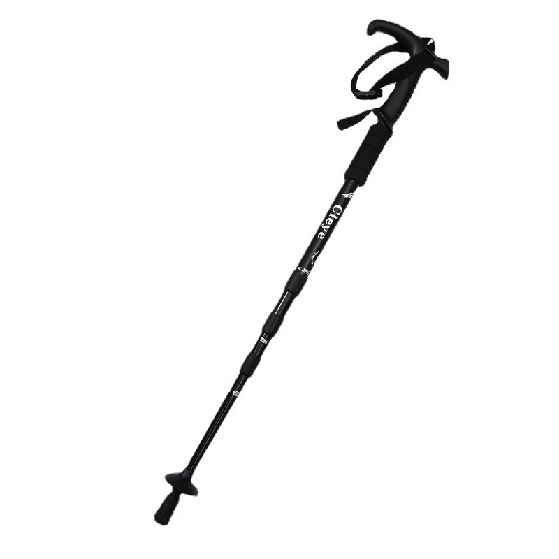新入荷上質 トレッキングポール 2本セット 登山杖 トレッキングステッキ 伸縮 調節可能 軽量 アウトドア ハ イキング 登山用品 黒拍卖
