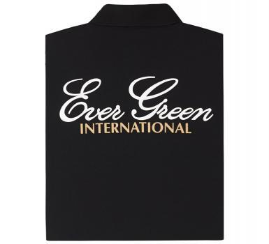 エバーグリーン★E.G.ドライポロシャツAタイプ★#ブラック★Mサイズ拍卖