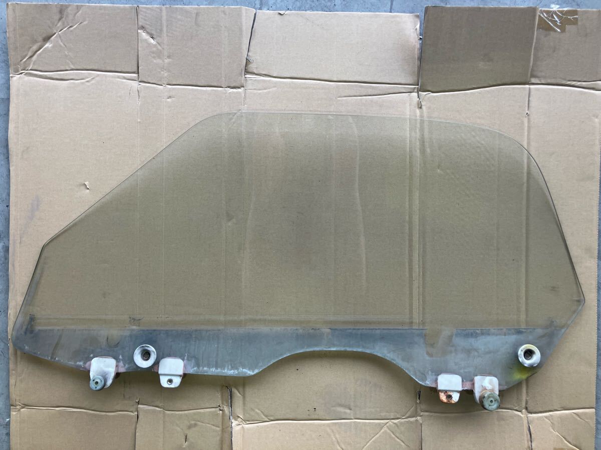 送料込み! HONDA ビート PP1 運転席側 ガラス フロント 右フロント 右前 ドアガラス 中古 割れなし 実働取り外し拍卖