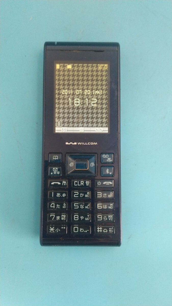K3685 Y!mobile WILLCOM SOCIUS WX01S セイコー PHS簡易動作確認&簡易清掃&初期化OK 送料無料 現状品 一応JUNK Bluetooth 子機拍卖