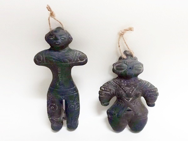 壁掛 遮光器土偶 亀ヶ岡遺跡 中空土偶 国宝 著保内野遺跡 ちょぼないの 茅空 カックウ 縄文時代 縄文土器 土器 レプリカ拍卖