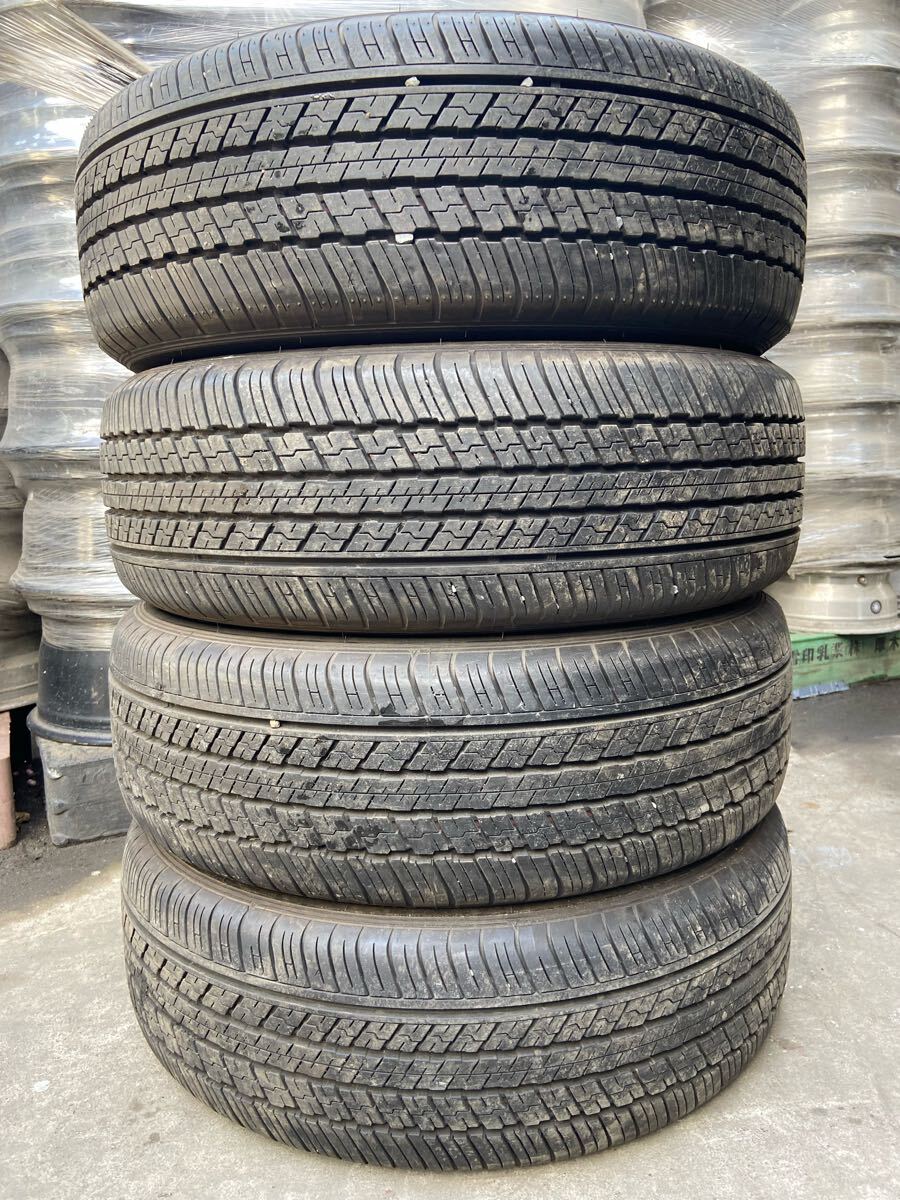 【0869】18インチ★オンロード DUNLOP GRANDTREK 225/60R18 100H 2018年製 8~9分山 夏用 中古タイヤ 4本セット拍卖