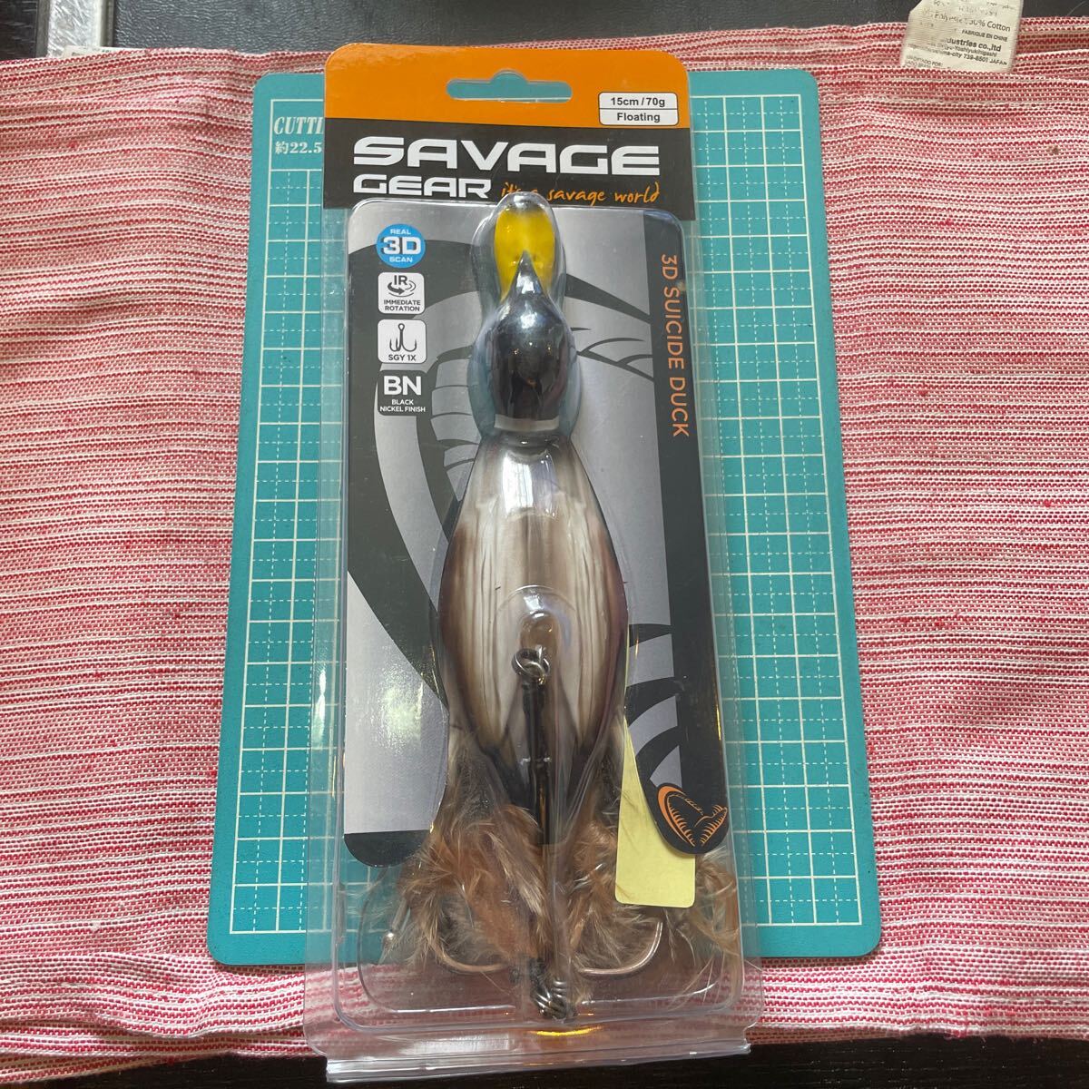 サベージギア 3Dスーサイドダック新品。拍卖