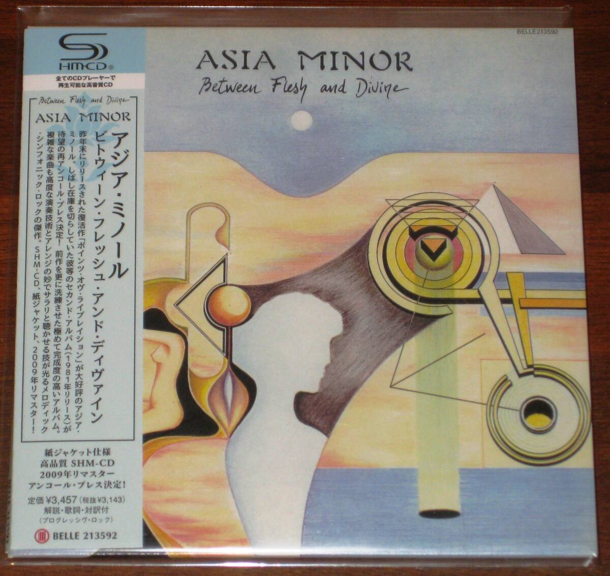 ☆ ASIA MINOR アジア・ミノール/ BETWEEN FLESH AND DIVINE ビットウィーン~ 2021年発売 紙ジャケ リマスター SHM-CD 国内帯有 未開封拍卖