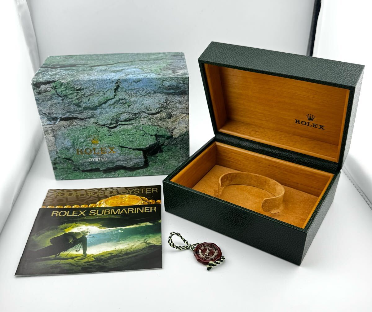 【ロレックス】 「ROLEX」 サブマリーナ グリーン 空箱 BOX ボックス メンズ 時計 GR4拍卖
