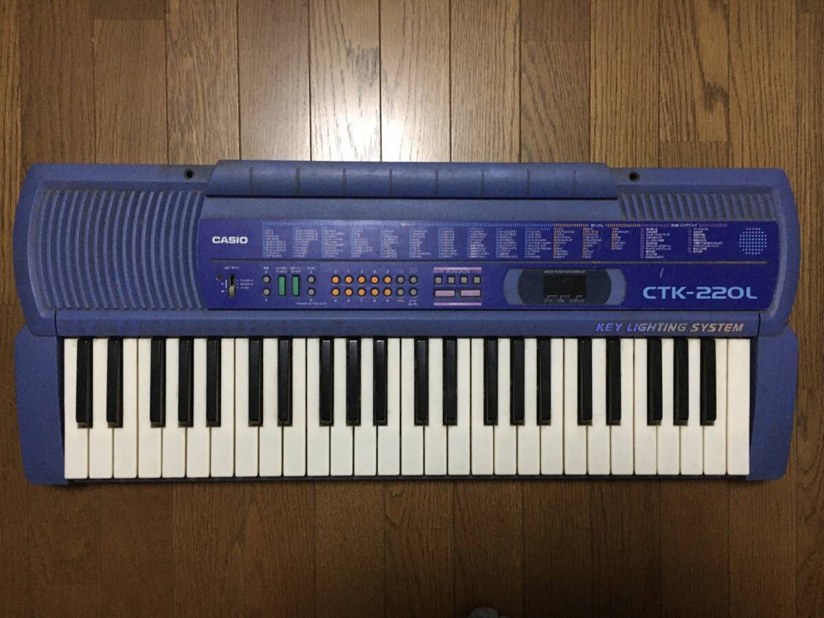カシオ キーボード CASIO CTK-220L拍卖