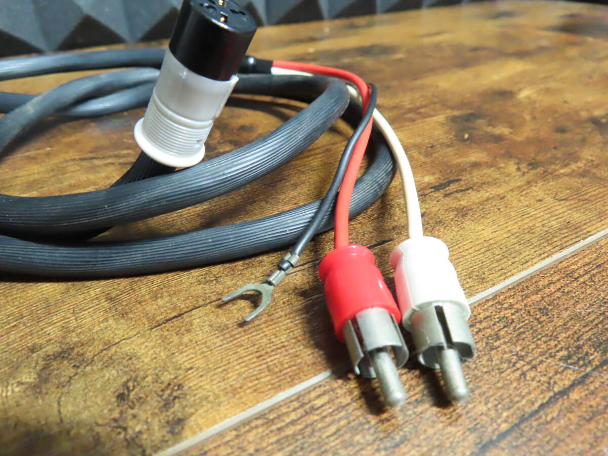5pin脱着式フォノケーブル 音出し確認済み No.257拍卖