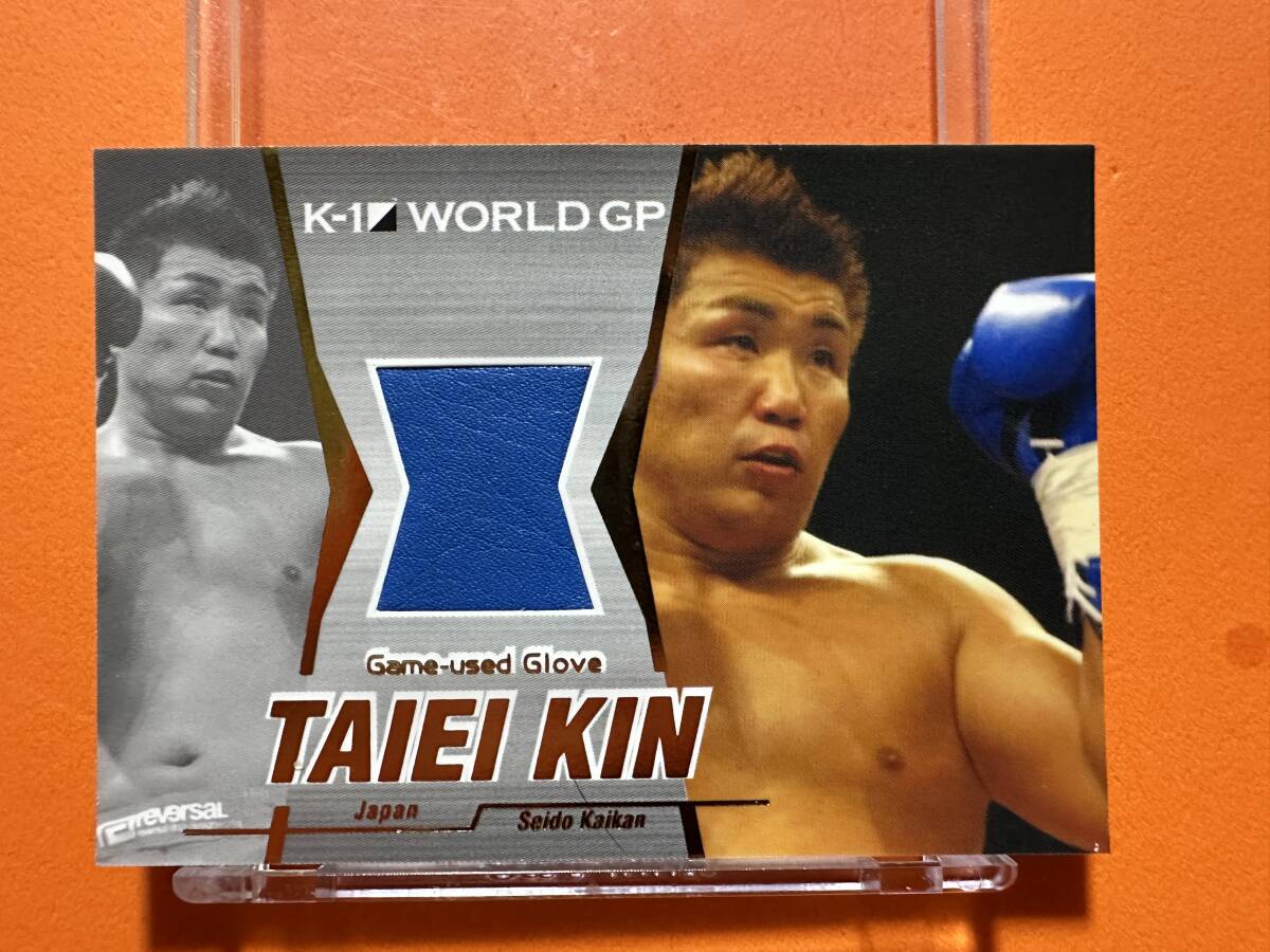 k-1ファイター 金泰泳 TAIEI KIM グローブカード Game-used Glove 023/130拍卖