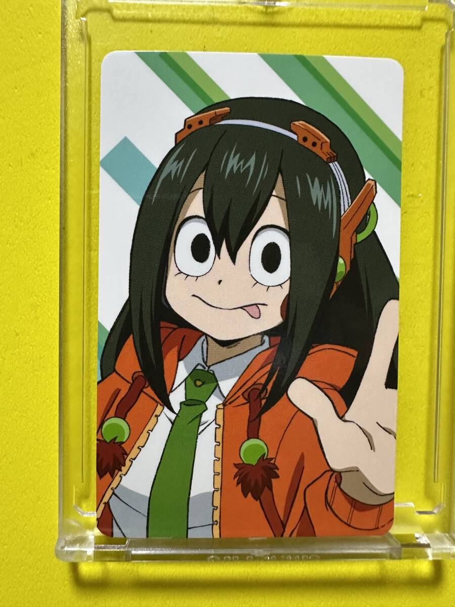 僕のヒーローアカデミア “PLUS ULTRA SQUARE-プルス ウルトラ スクエア 購入特典トレカ 蛙吹梅雨拍卖