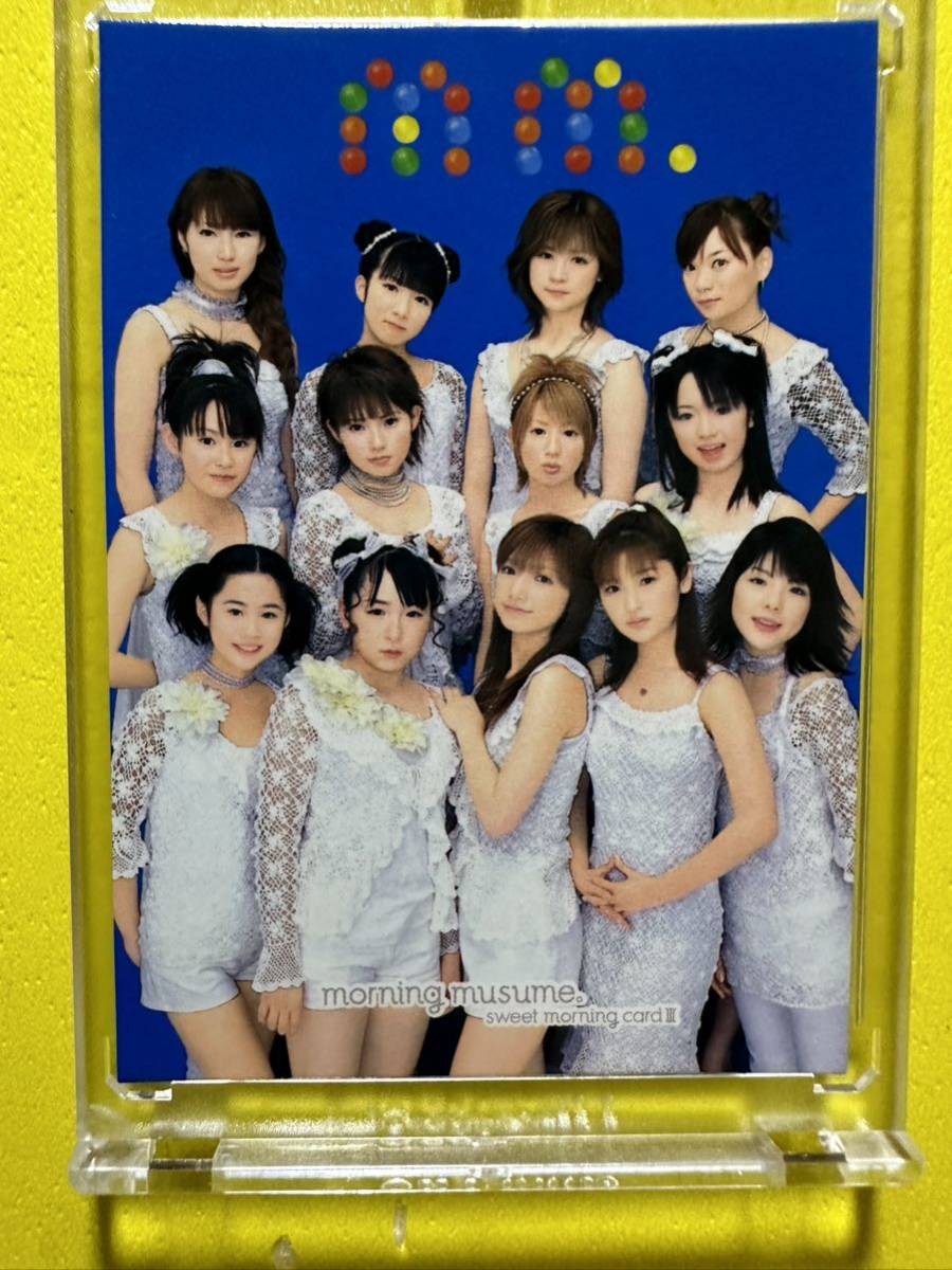 モーニング娘。sweet morning card3 プロモーションカード P002 A拍卖