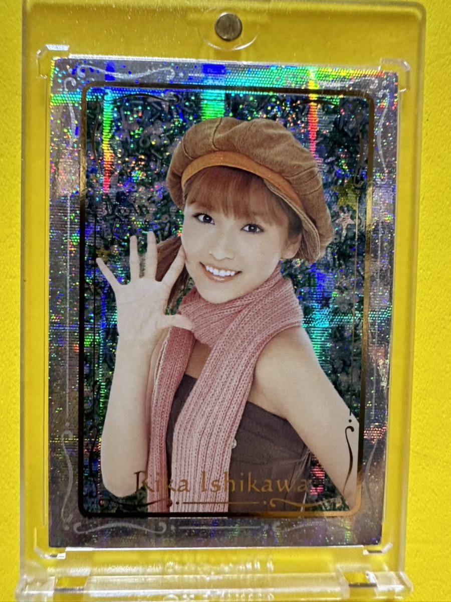 モーニング娘。 トレカ Part3 箔押しエッチングホロカード 石川梨華 A拍卖