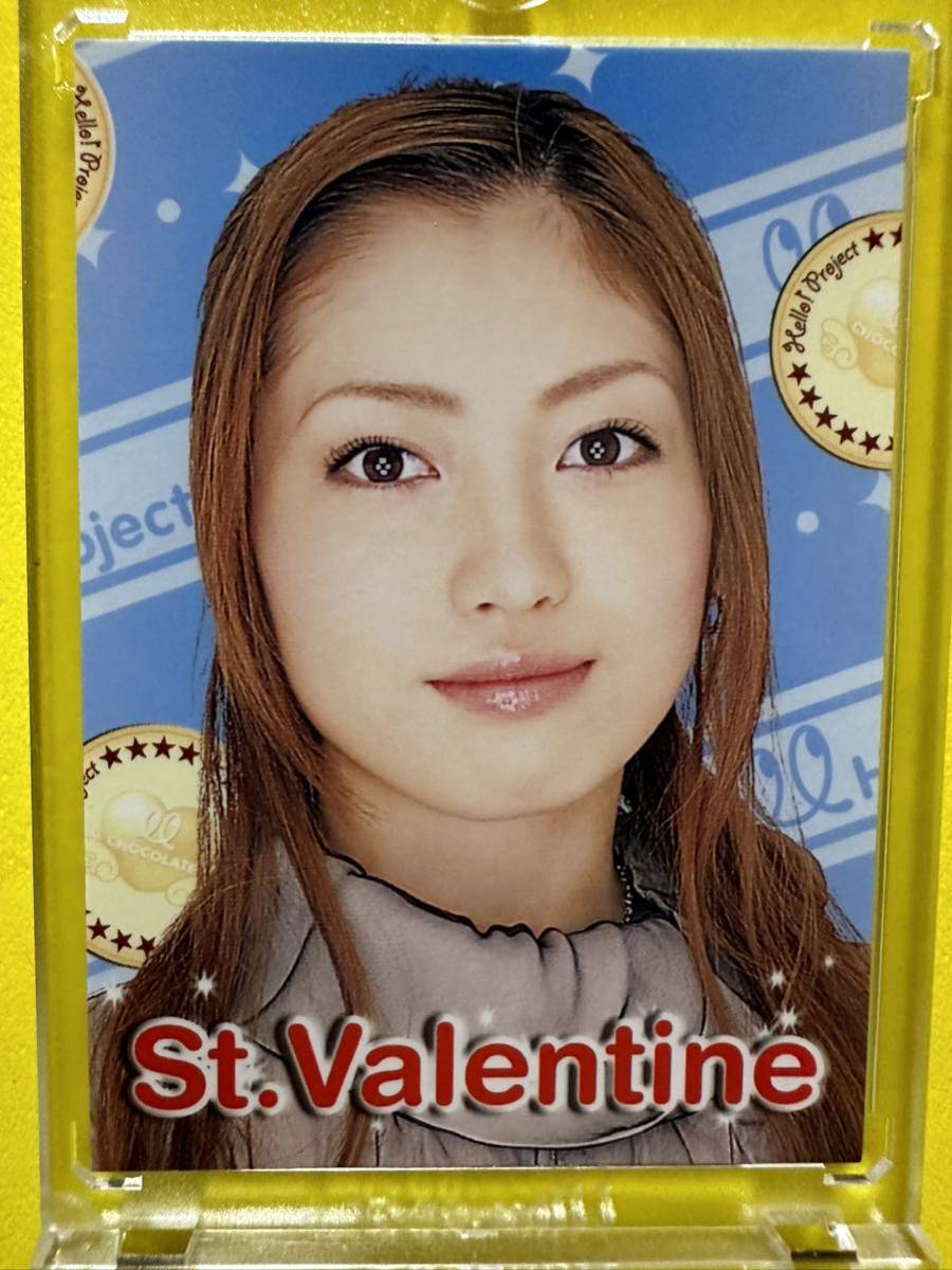 ハロプロSHOP限定 バレンタインカード2003 飯田圭織 モーニング娘。 A拍卖