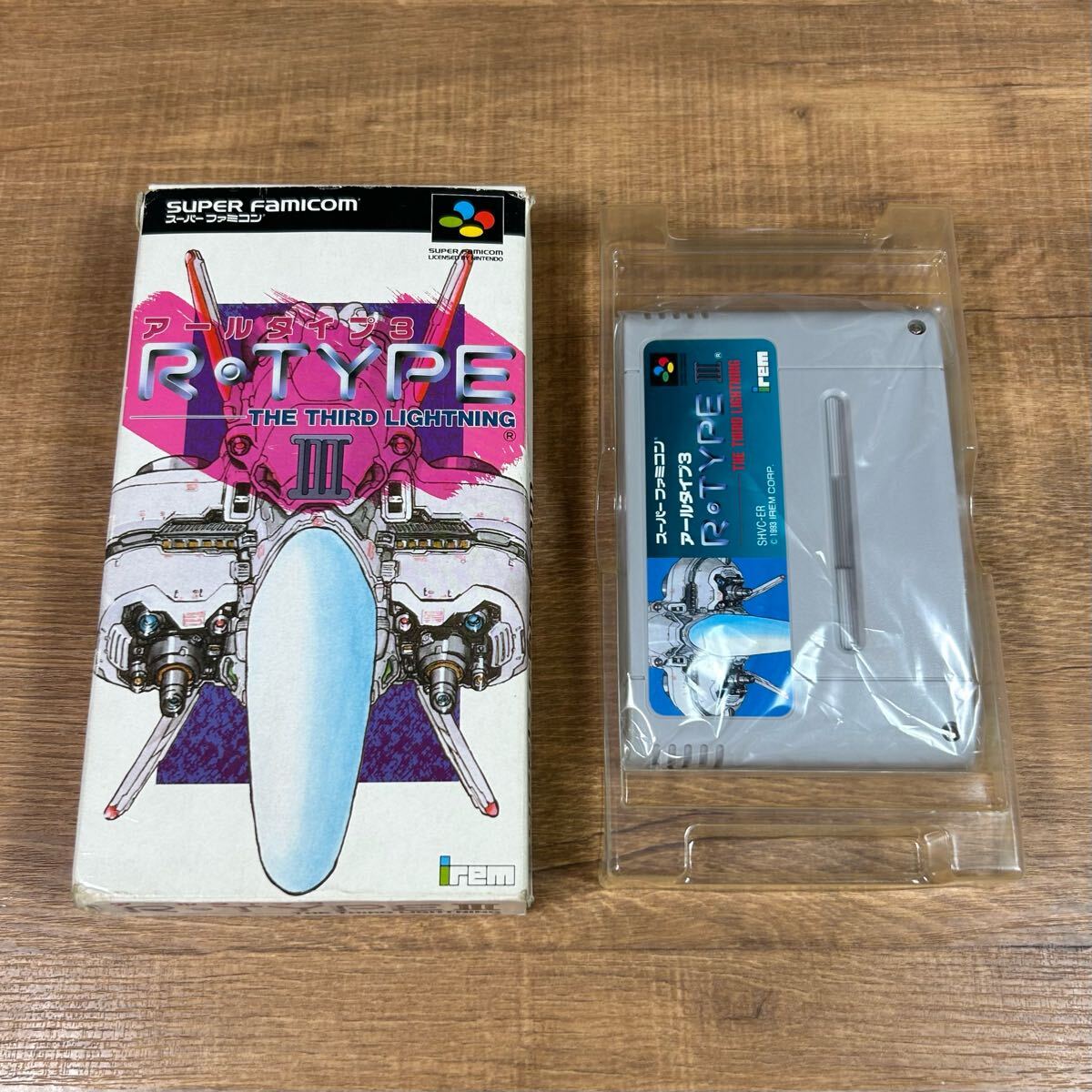 R-TYPE3 アールタイプ3 スーパーファミコン ソフト 箱付き SHVC-006 SHVC-ER 1993 IREM アイレム SFC スーファミ カセット 動作未確認拍卖