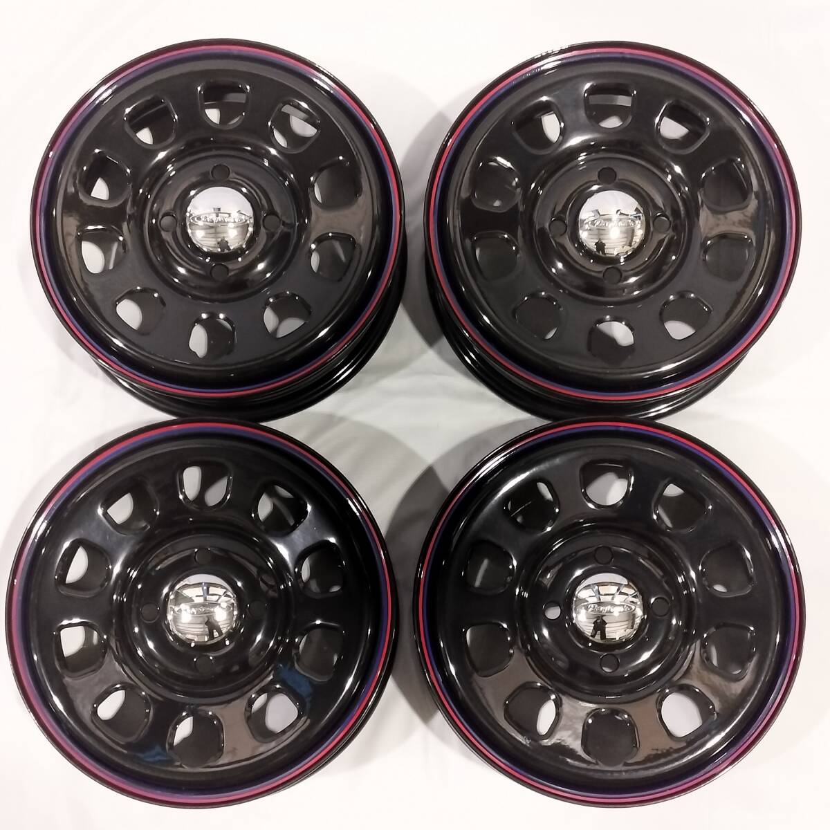 デイトナ G2 ブラック 13-4.5J 4H100 +40 4本セット ピクシス アルトラパン ワゴンR エブリィ タント ミライース ムーヴ 01-2474S-2拍卖